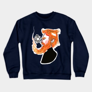 redhead bearded man. be hot Crewneck Sweatshirt